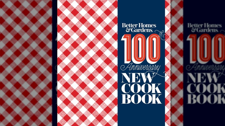A close-up of the cover of Better Homes and Gardens New Cook Book, by Better Homes and Gardens